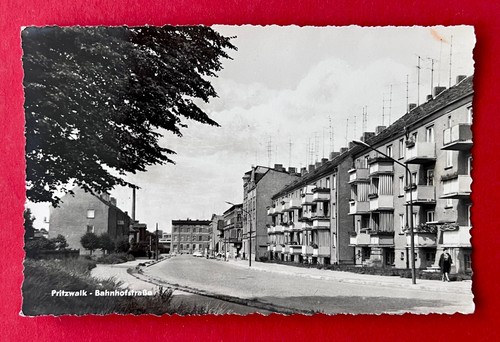 Gdr photo postcard pritzwalk - gdr,