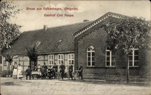 Falkenhagen pritzwalk in - ak,