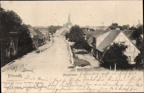 Postcard pritzwalk der - pritzwalk, in