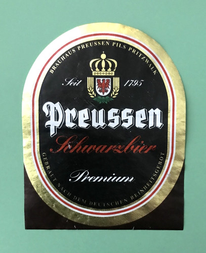 Old beer label beer label