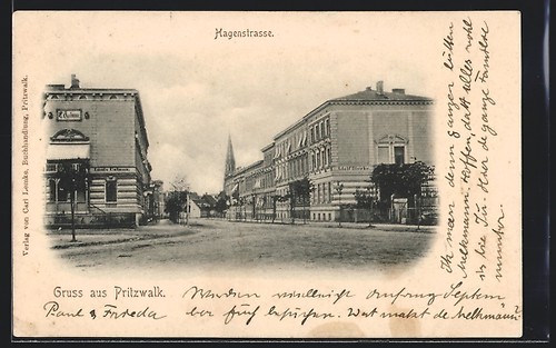 Postcard pritzwalk - postcard,