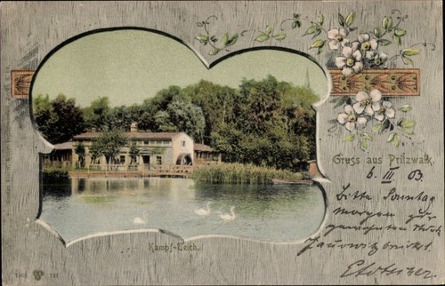 Mat postcard pritzwalk - mat, in