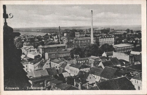 Pritzwalk total view 1956 - pritzwalk,,