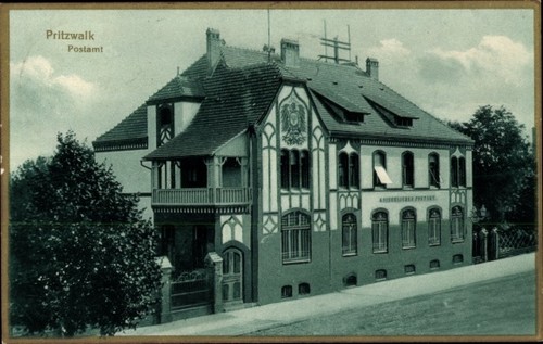 Postcard pritzwalk der - postcard,