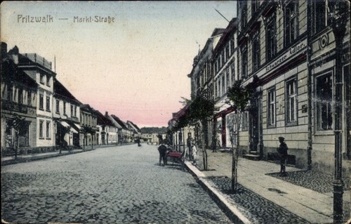 Postcard pritzwalk der - pritzwalk, in