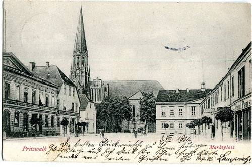 Postcard pritzwalk - postcard,