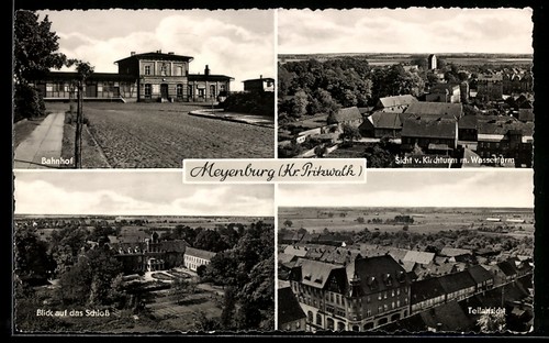 Postcard meyenburg pritzwalk - postcard, meyenburg/pritzwalk