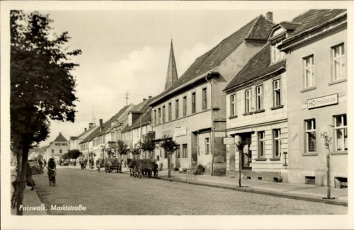 Postcard pritzwalk der - postcard,