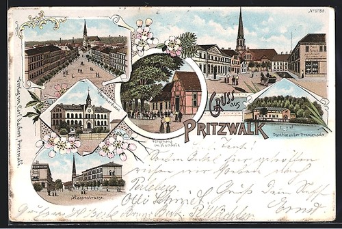Lithographie pritzwalk - lithographie,