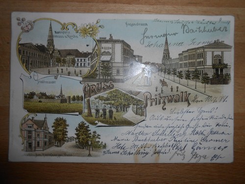 Litho pritzwalk wittstock - pritzwalk, b