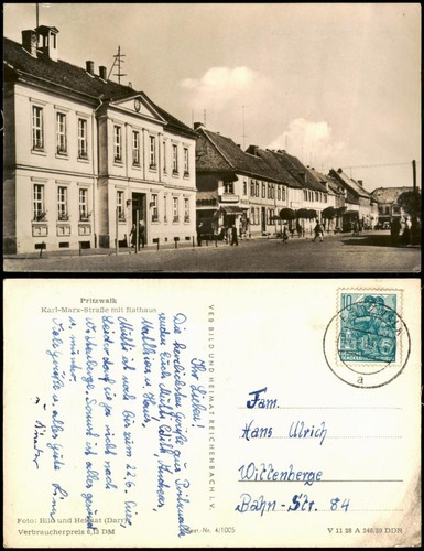 Postcard pritzwalk - postcard,