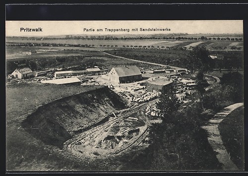 Pritzwalk postcard lot on - pritzwalk,,