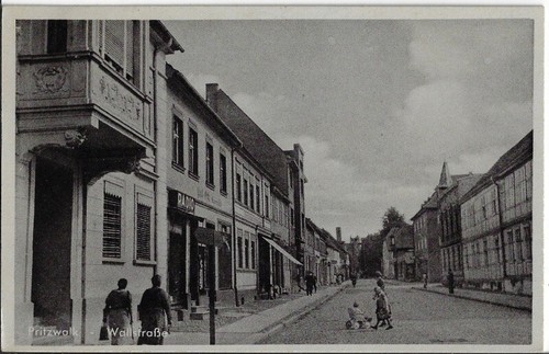 Pritzwalk wallstraße ak von - pritzwalk,,