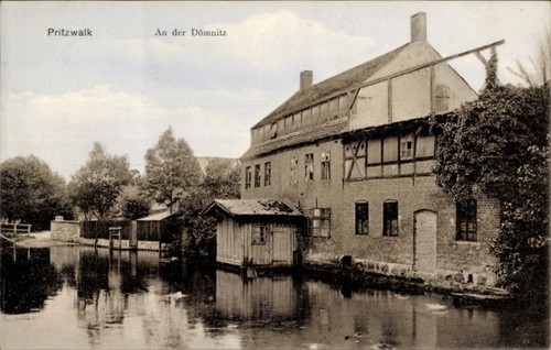 Postcard pritzwalk der - postcard,