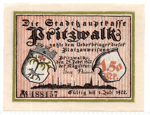 1922 germany pritzwalk - 1922,
