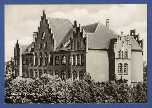 Pritzwalk 1970 goethe school - pritzwalk,
