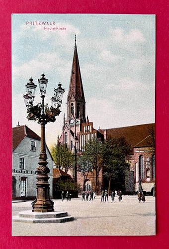 Postcard pritzwalk around 1910 - pritzwalk,