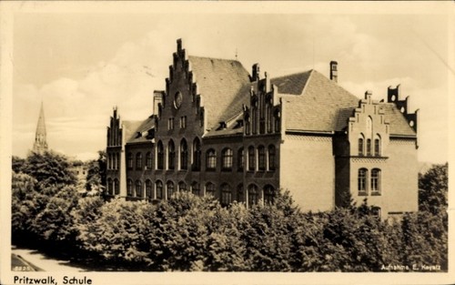 Postcard pritzwalk der - pritzwalk, in