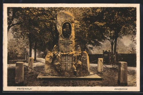 Pritzwalk jahn monument - pritzwalk,, with